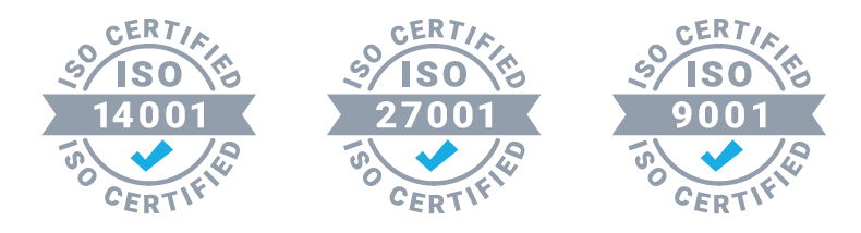 ISO 14001 27001 9001 certification